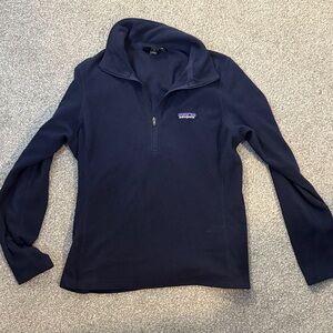 Patagonia Navy Blue Half-Zip Fleece